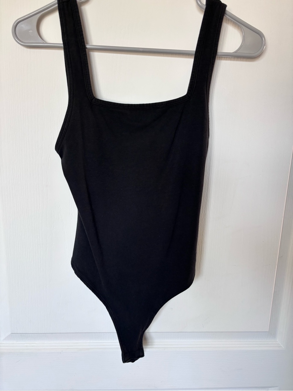 Gymshark Cotton Bodysuit Black Size Medium